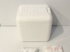 PROPAK Styrofoam Insulated Cooler Shipping Container w/ Gel Ice Packs