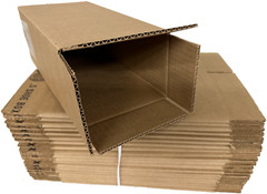 Shipping Corrugated Cardboard Side Loading Small Shoe Box 12″ X 6 1/16″ X 4 1/2″