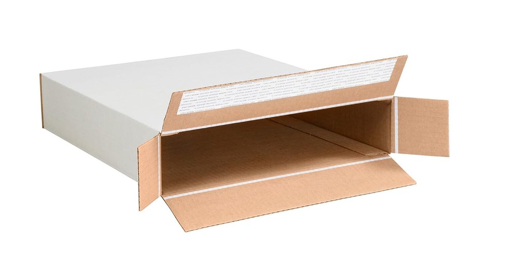 25 12-1/2 x 3″ x 17-1/2″ Self Seal Side-Loading Boxes