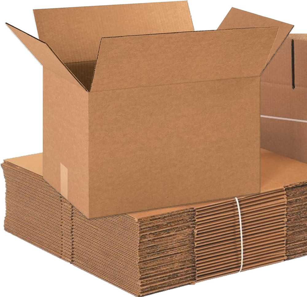 18 X 12 X 12 Corrugated Cardboard Boxes, Medium 18″L X 12″W X 12″H, Pack of 25 |
