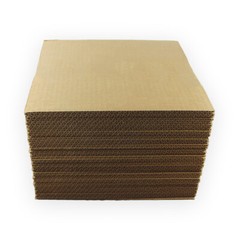 Corrugated Cardboard Pads Sheets Inserts for Shipping Scrapbook 23 ECT 1/8″ more