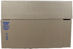 Shipping Corrugated Cardboard Side Loading Shoe Box 14″ X 8″ X 5″