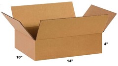 Brown Shipping Corrugated Cardboard Mailing Boxes for Packing,Moving and Storage
