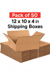 50 12x10x4 Cardboard Paper Boxes Mailing Packing Shipping Box Corrugated Carton