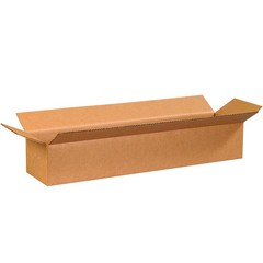 24x6x4 Long Corrugated Boxes, Long, 24L x 6W x 4H, Pack of 25 | Shipping, Pac…