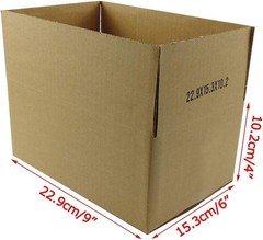 25-pack 9x6x4 Inch Shipping Boxes – Lightweight & Durable
