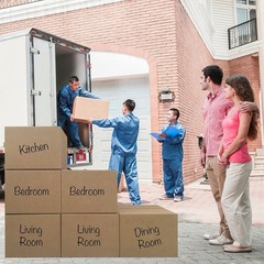 Large Moving Boxes 20” x 20” x 15” Pack of 6, Corrugated Cardboad Boxes Fo…