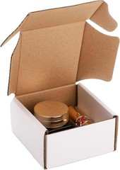 Elegant 75 Pack 4x4x2 Inch Corrugated Mailers – Lightweight and Recyclable