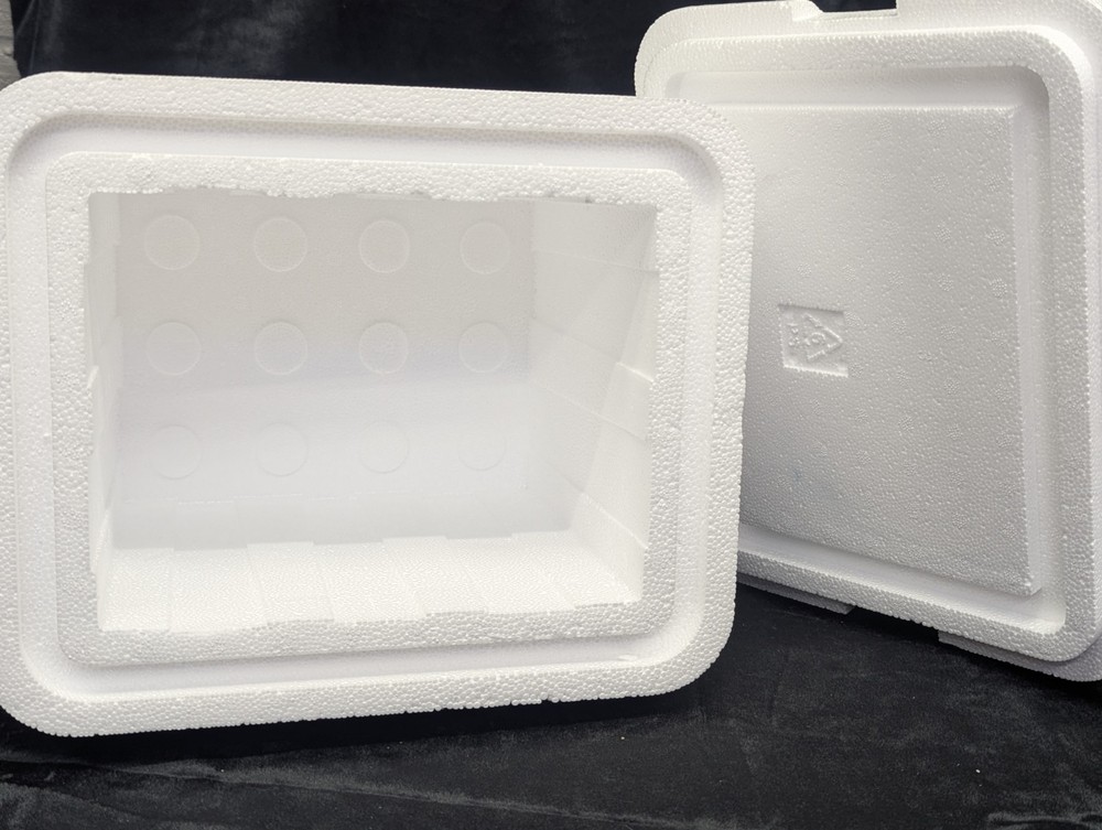 Insulated Styrofoam Cooler 9″x10″x11″ for Shipping Camping Fishing Picnic