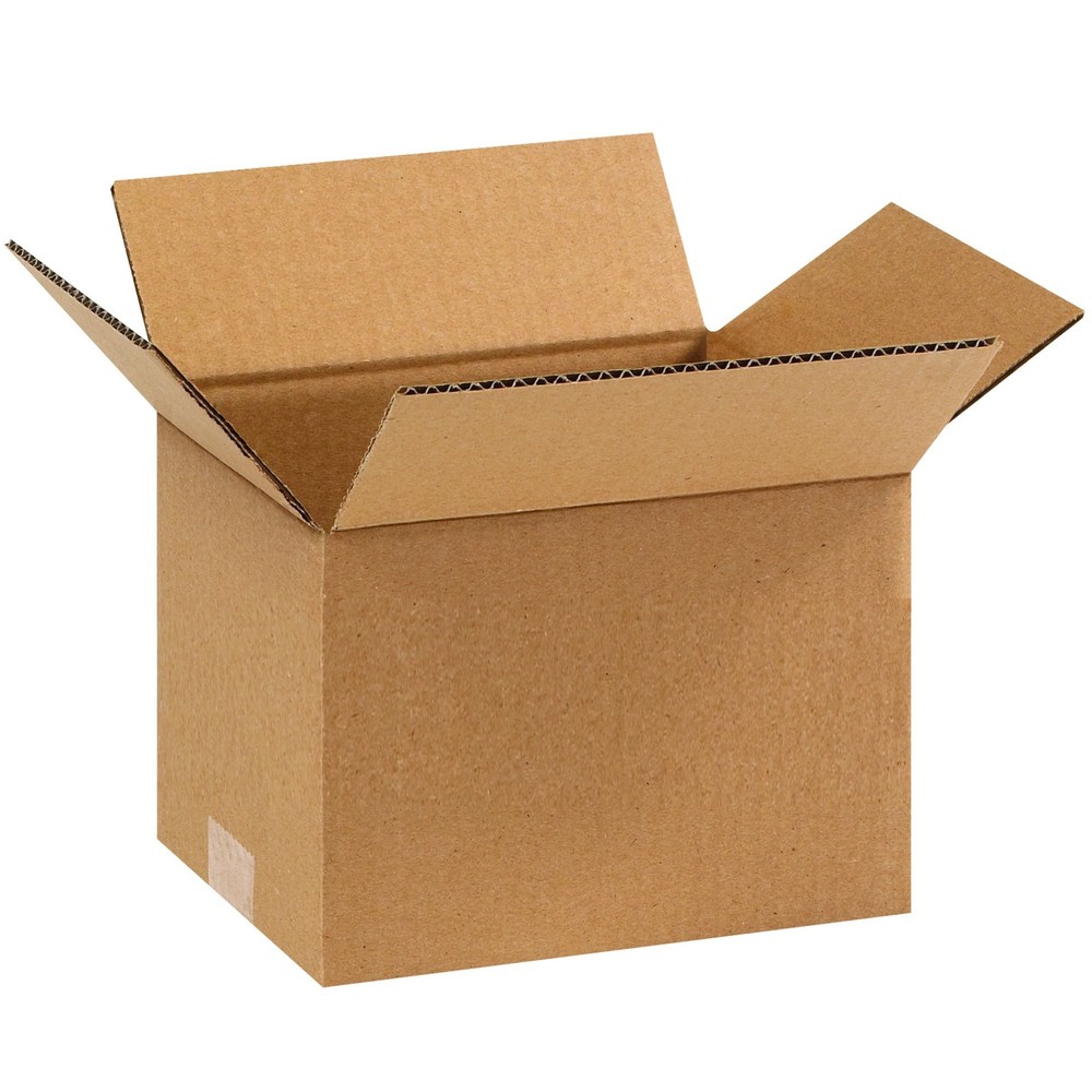 PARTNERS BRAND 9x7x6 Corrugated Boxes, Small, 9L x 7W x 6H, Pack of 25 | Shippin