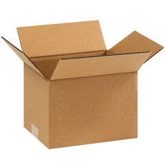 PARTNERS BRAND 9x7x6 Corrugated Boxes, Small, 9L x 7W x 6H, Pack of 25 | Shippin