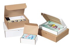 BML881 Literature Mailers, 8″ x 8″ x 1 1/4″, White (Pack of 50)