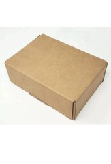 Lot of 5 Boxes 12″ x 10″ x 3″ Corrugated Cardboard Security Shipping Box New