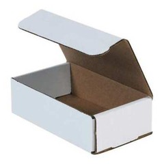 Zoro Select M742 Corrugated Mailers, 7″ X 4″ X 2″, White, 50/Bundle