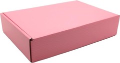 9x6x2 inches Small Shipping Boxes Set of 50 – Pink Mailer Corrugated Cardboard