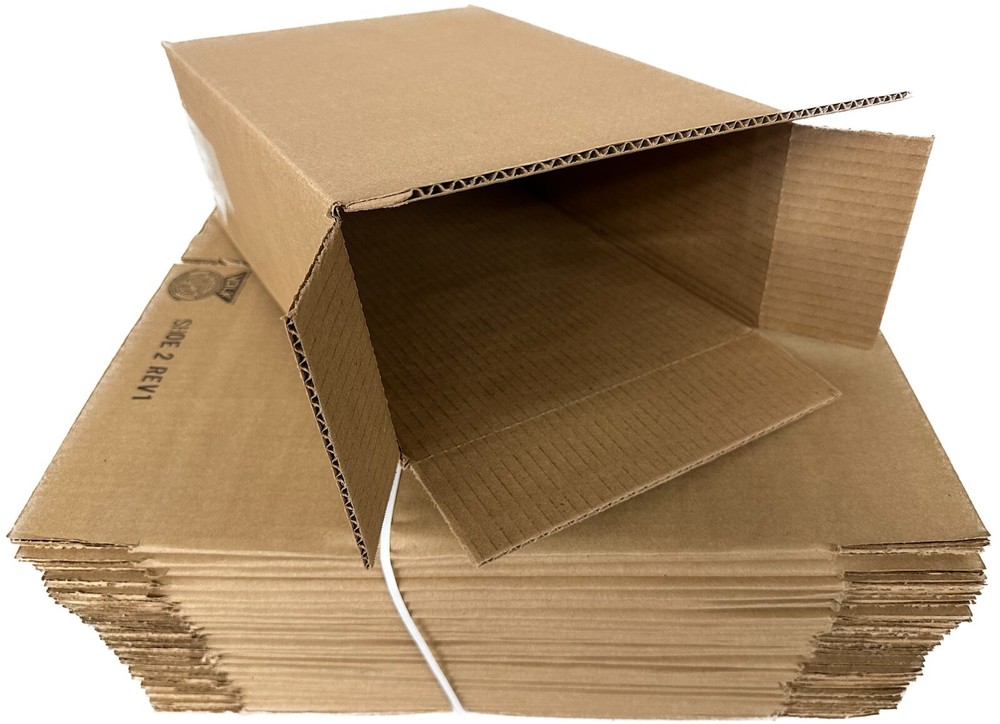 Shipping Corrugated Cardboard Side Loading Shoe Box 14 1/2″ X 10 1/4″ X 5 1/2″