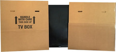 TV Moving Box (2 Pack) Fits up to 70″ Plasma, LCD, or LED, 72X6X42