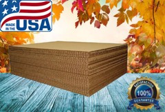 2×2 3×3 4×4 5×5 6×6 (100) Corrugated Cardboard Sheets Pads Craft Filler Insert