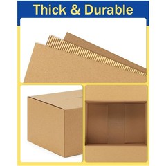 30 Pack Small Shipping Boxes 9x5x4 inch Thick Corrugated Cardboard Boxes