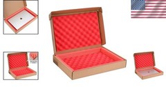 Quality Cardboard Laptop Shipping Box – No Space for Cords, Fits 17.6″ Laptops