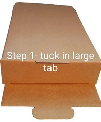 9x6x3 Moving Box Packaging Boxes Cardboard Corrugated Shipping Easy Fold