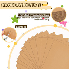 60 Pack 11 X 14 Inch Corrugated Cardboard Sheets Flat Cardboard Sheets Packaging