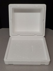 Thermosafe Insulated Styrofoam Container Cooler OD=15.5″W X 15.5″L x 9″ H