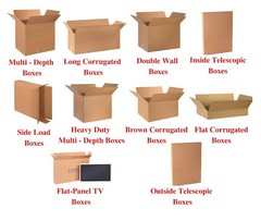 27-34″ Corrugated Boxes MANY Sizes Available Shipping/Moving Boxes MULTI Packs