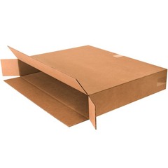 P30524FOL Side Loading Boxes, 30″L x 5″W x 24″H, Kraft (Pack of 10)