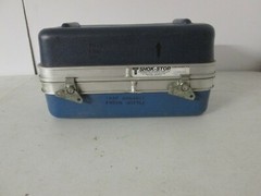 Thermodyne Shok-Stop Hard Case 16x10x8 Camera Gun Equipment Blue Plastic