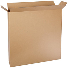 Kraft Side Loading Cardboard Shipping Boxes 30″x5″x30″ – Pack of 10