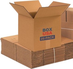 Brand New Shipping Boxes 12x12x12 Kraft 25-Pack