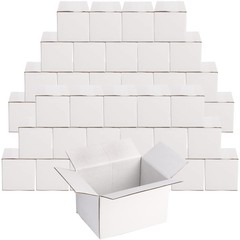 Peohud 40 Pack Small Cardboard Boxes, 6 x 4 x 4 inches Mailing Boxes, Corruga…