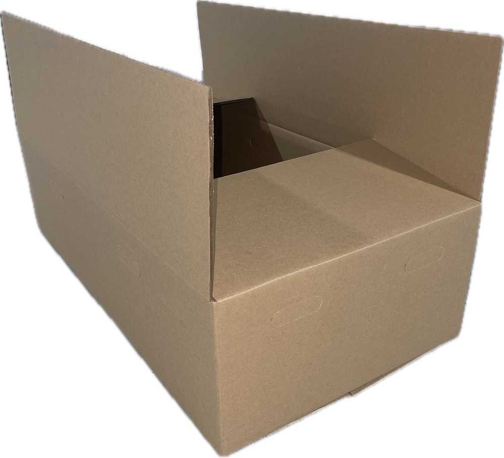 10 Double Wall Corrugated Boxes 20.5 x 36.5 x 10.875 Heavy Duty ECT 51 Hand Hole