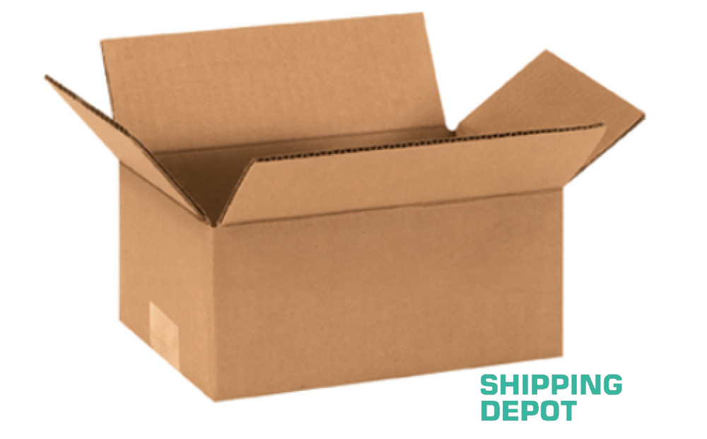 100 Pack Cardboard Mailer Packing Boxes 9x5x3 Corrugated Mailer Shipping Boxes