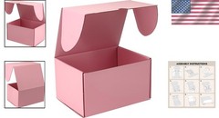 Pink Shipping Boxes for Small Business – Pack of 15