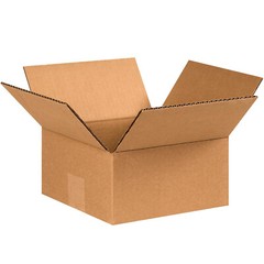 25 7X7X3 Corrugated Boxes Shipping Packing Cardboard Cartons