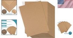 Corrugated Cardboard Squares for Shipping, 9×6 Inch, 50 Pack