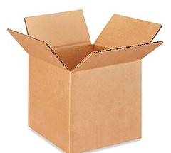 10 Small Moving Boxes 6x6x6 Corrugated Packing Cardboard Boxes – 10 pack