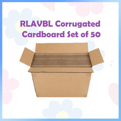 50 Pack 8X10 Corrugated Cardboard Sheets, Flat Cardboard Inserts for Shipping…