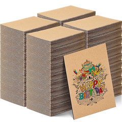 400 Pcs 5 X 7 Inch Corrugated Cardboard Sheets for Mailers 2 Mm Thickness Flat P