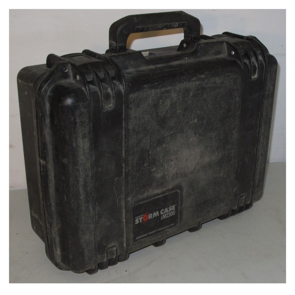 Pelican Hardigg Storm Case iM2300 19x14x7 OD 16x11x6 ID Black Hard Weather Tight