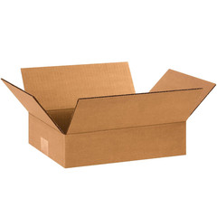 Shipping Boxes Flat 12″L X 9″W X 3″H, 25-Pack | Corrugated Cardboard Box for Pac