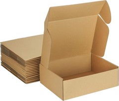 Pack of 20 12x9x4 Inches Corrugated Cardboard Shipping Boxes – Eco-Friendly