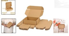 Versatile 7x5x2 Shipping Boxes – 15-Pack Easy Assembly for Gifts & Packaging