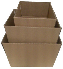 14x8x7 Cardboard Paper Boxes Corrugated Shipping Boxes 32 ECT 25/bundle