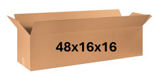 48″ x 16″ x 16″ CARDBOARD BOX – 200 lb – SINGLE BOX – LONG – CHRISTMAS TREE BOX