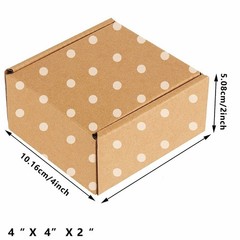 Green Recyclable Cardboard Small Gift Mailer Boxes for Shipping Packaging Cra…