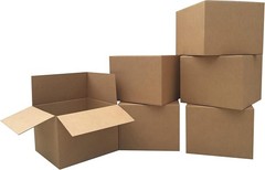 Large Moving Boxes 20” x 20” x 15” Pack of 6, Corrugated Cardboad Boxes Fo…