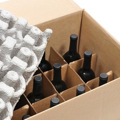 Card Dividers Multicolor Boxes for Packing to Move Cardboard Construction Kit